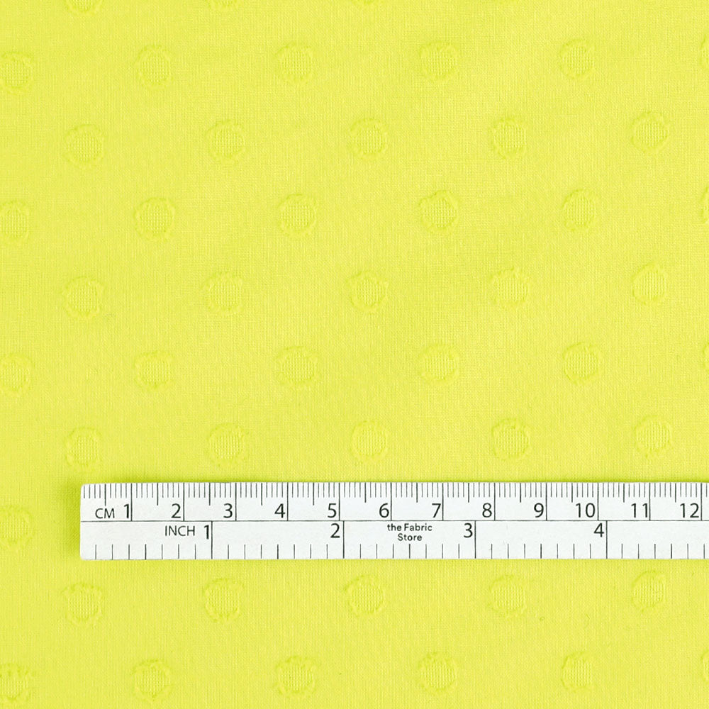 Big Hailspot Cotton - Highlighter Yellow