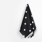 Big Spot Midweight Linen - Ebony (Pieces)
