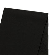Stretch Merino / Recyled Poly Sweatshirting - Black