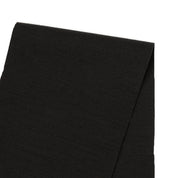Stretch Merino Blend Ponte - Black