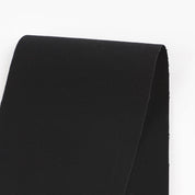 Narrow Stretch Cotton Twill - Black
