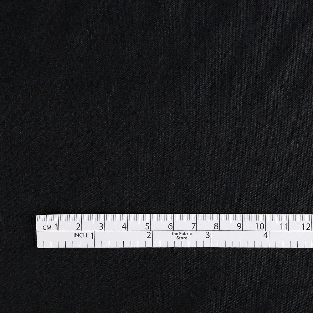 Linen Voile - Black