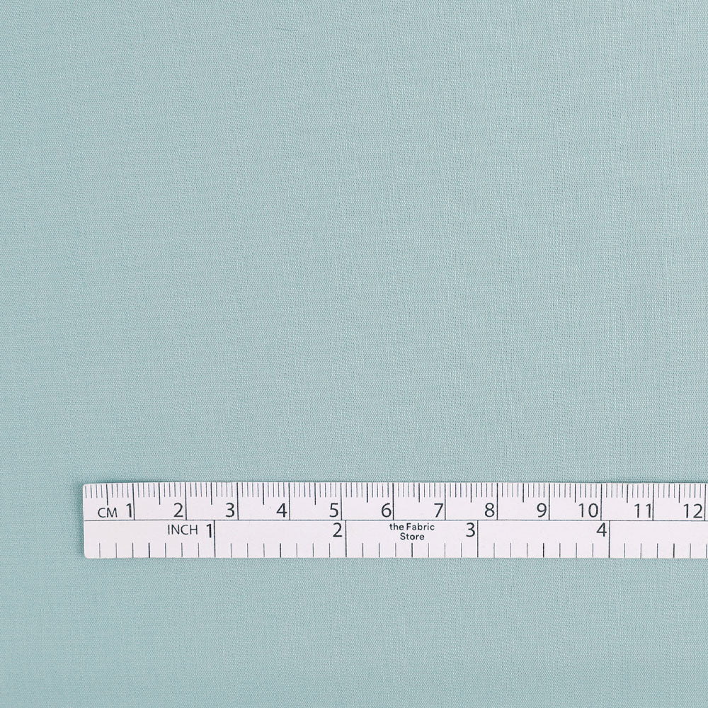 Stretch Cotton Shirting - Bayside Green