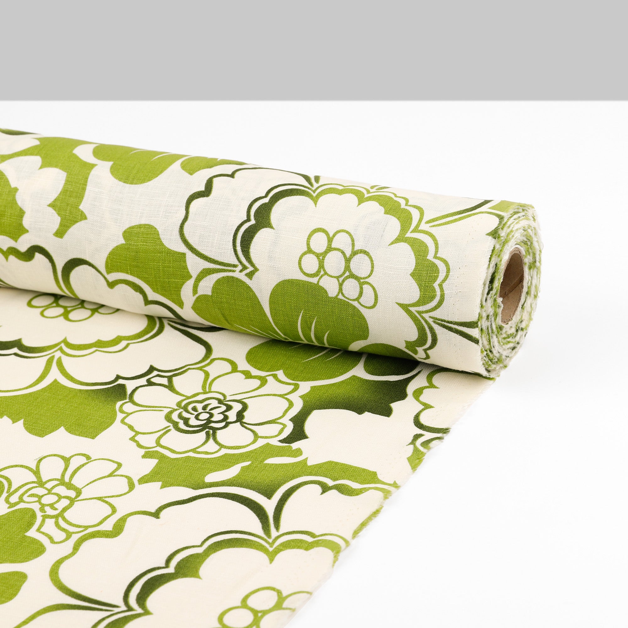 Anemone Linen - Asparagus