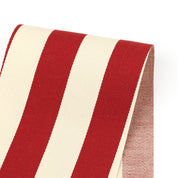 10oz Stripe Stretch Denim - Candy Cane