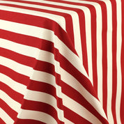 10oz Stripe Stretch Denim - Candy Cane