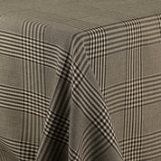 Double Faced Wool Blend Check - Portobello