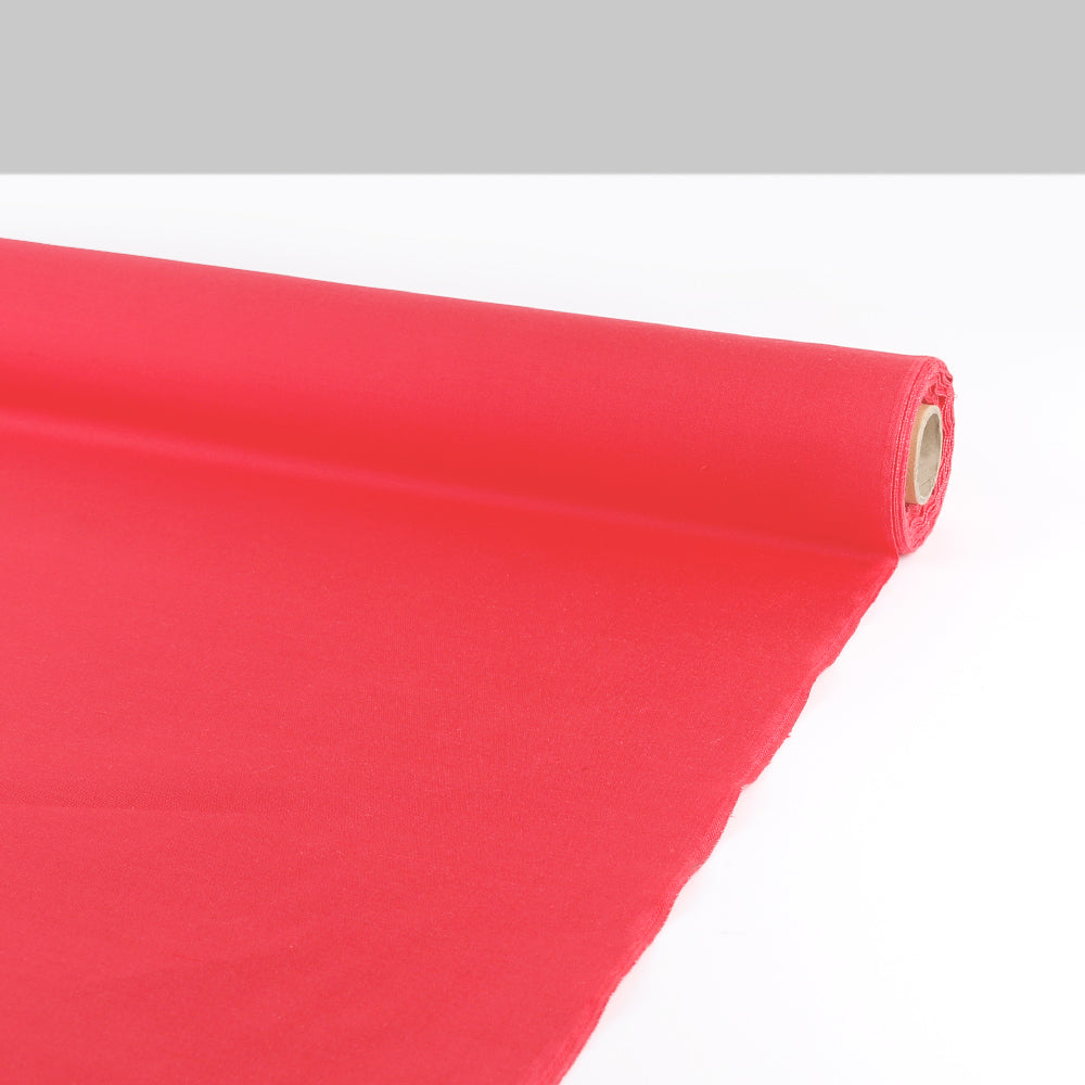 Silk / Cotton Twill Suiting - Folly Pink