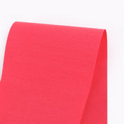 Silk / Cotton Twill Suiting - Folly Pink