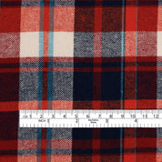 Brushed Cotton Plaid - Tomato