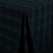 Plaid Brushed Cotton Twill - Malachite