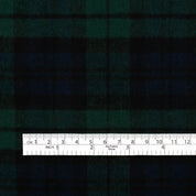 Plaid Brushed Cotton Twill - Malachite