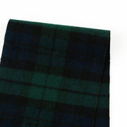 Plaid Brushed Cotton Twill - Malachite