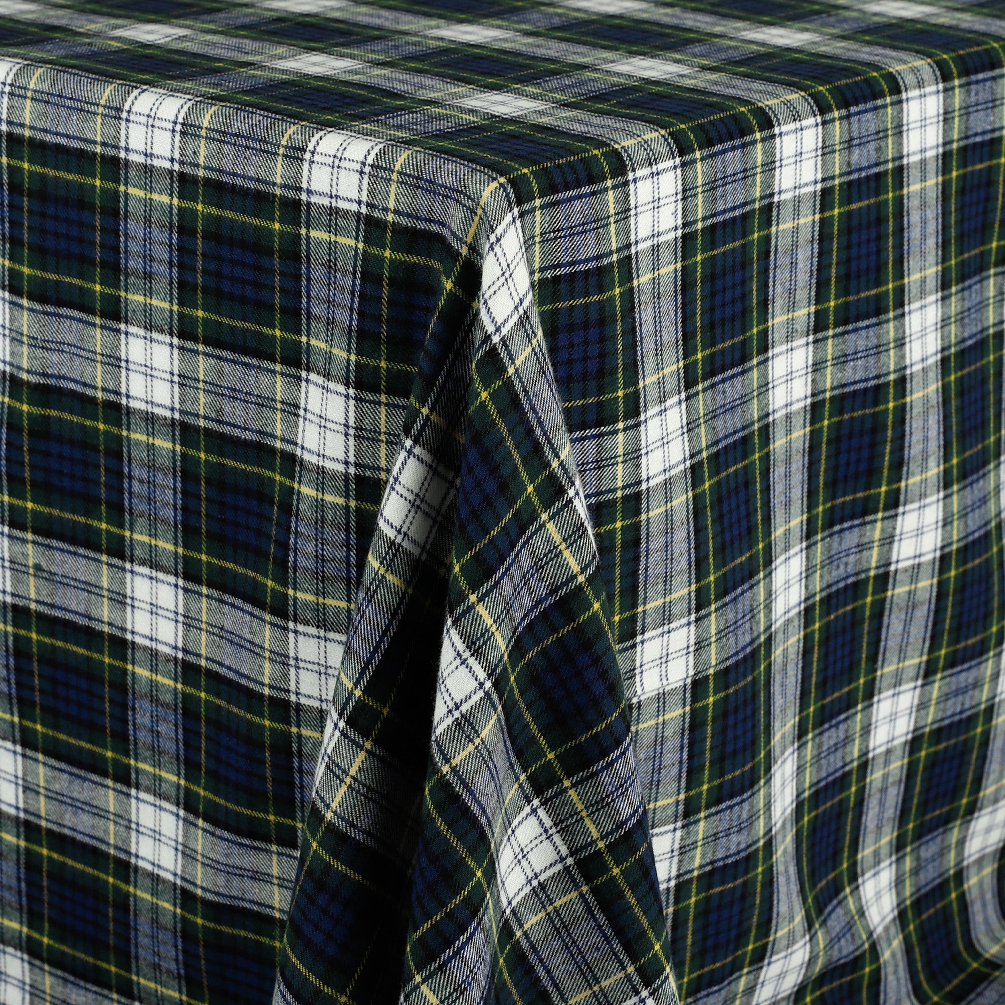 Plaid Brushed Cotton Twill - Pine