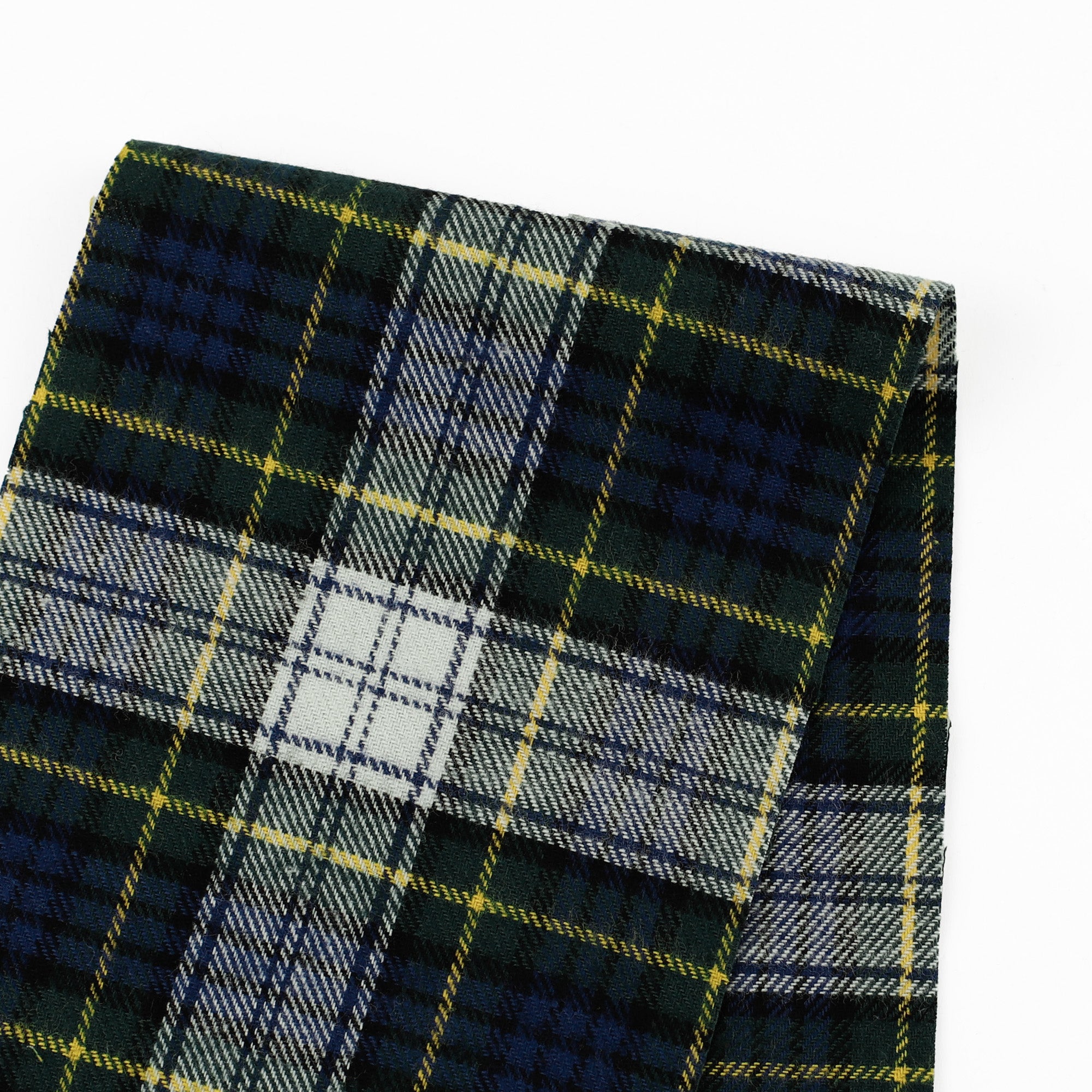 Plaid Brushed Cotton Twill - Pine