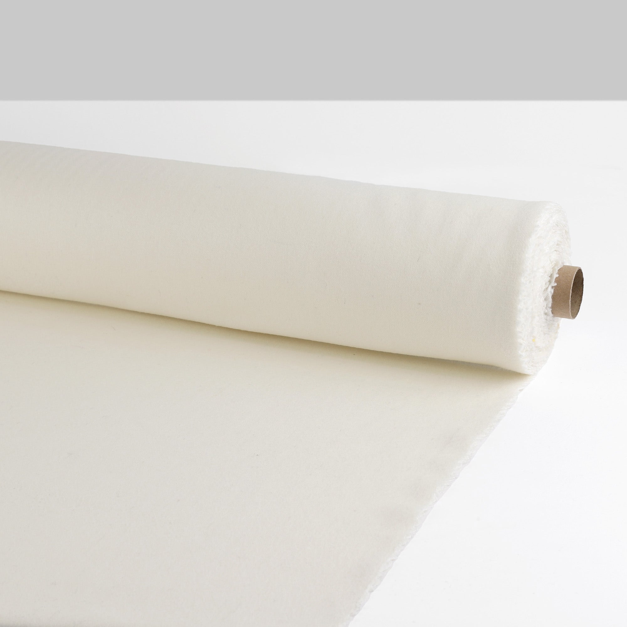 Brushed Wool/Nylon Coating - Lychee Fleck