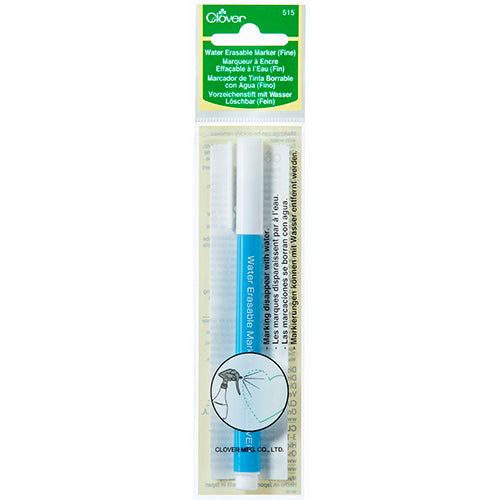 Water Erasable Fine Marker - Light Blue
