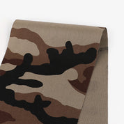 Camo Soft Silk Twill - Brown