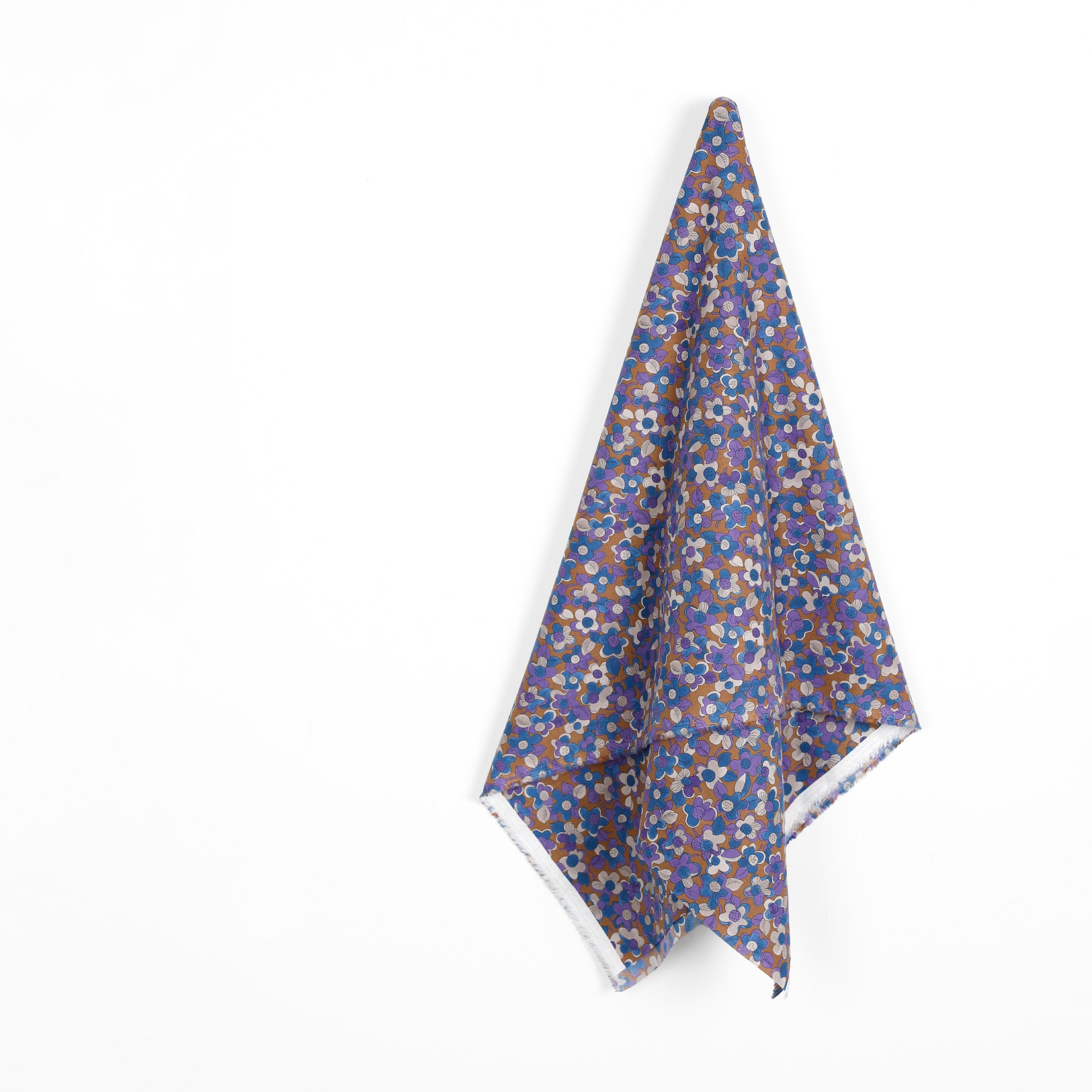 Hellebore Cotton Shirting -  Purple Mix