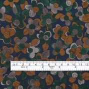 Hellebore Cotton Shirting - Green Mix