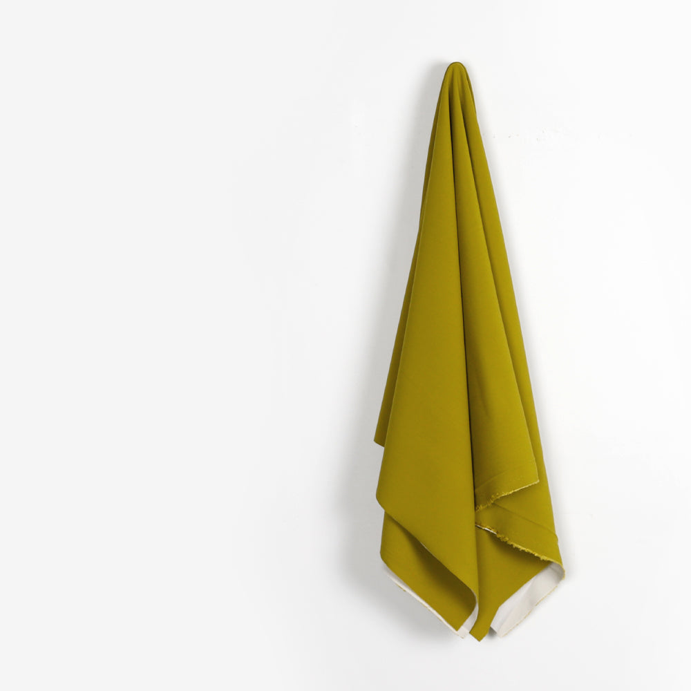 Stretch Rayon/Poly Bonded Crepe - Greenfinch
