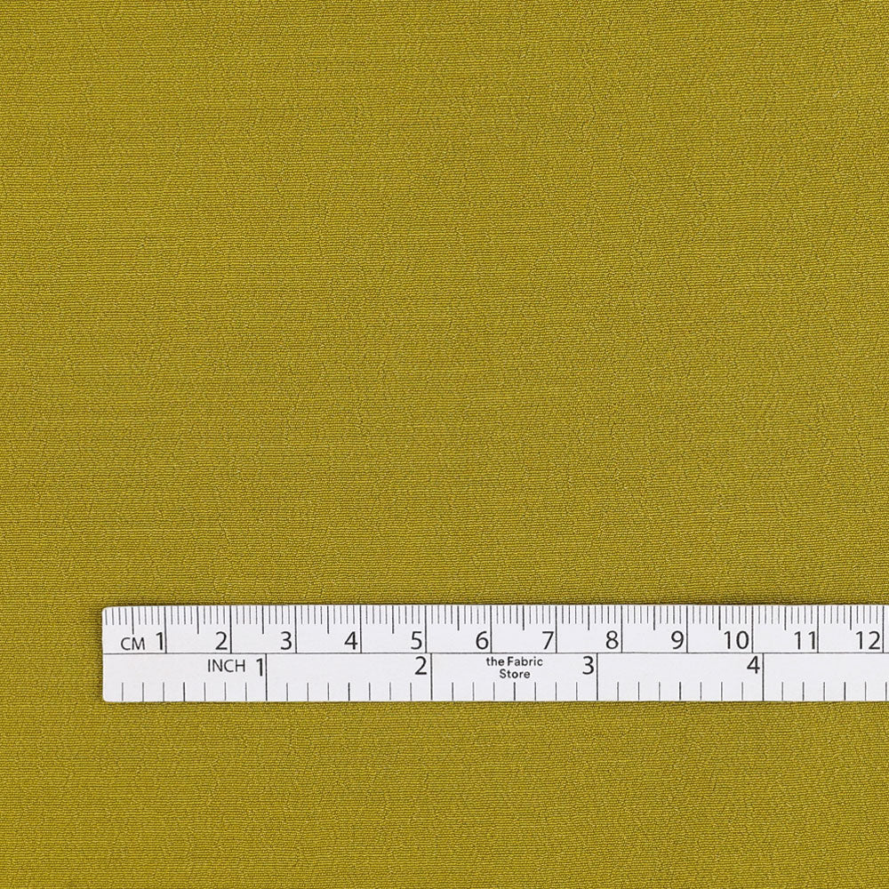 Stretch Rayon/Poly Bonded Crepe - Greenfinch