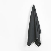 Thread Stripe Wool Suiting - Black / Teal