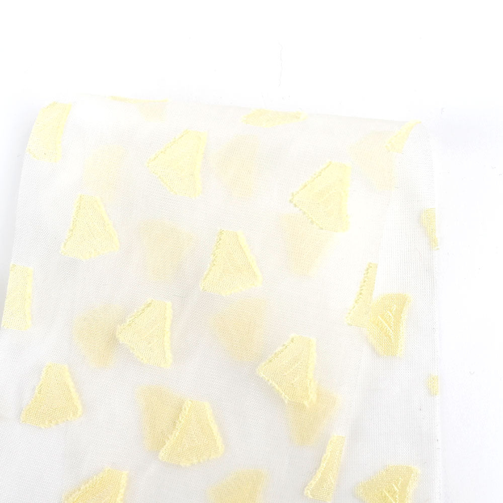Corn Chip Poly Organza - Yellow