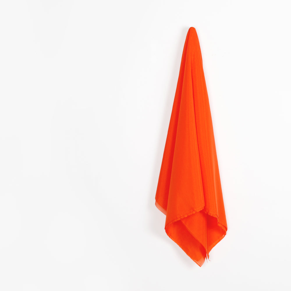 Cotton / Silk Voile - Firethorn