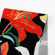 Lilly Stretch Cotton Sateen - Black Primary