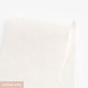 Tumbled Midweight Linen - Off White