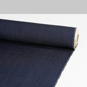 Midweight Cotton Chambray - Dark Indigo