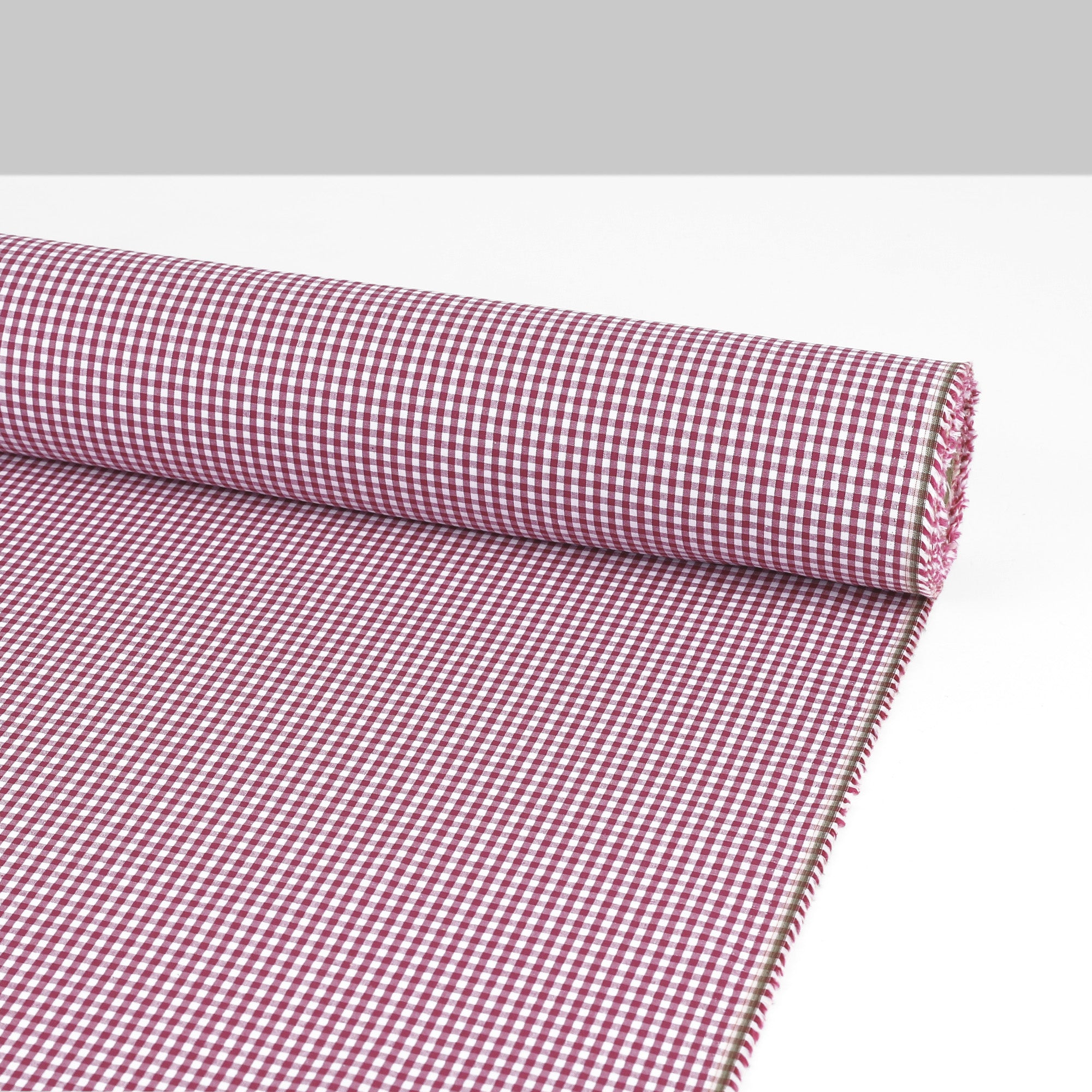 Little Cotton Gingham - Berry