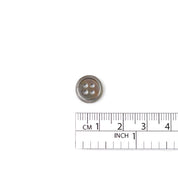 Mother Of Pearl Button L18 - Dark Oyster