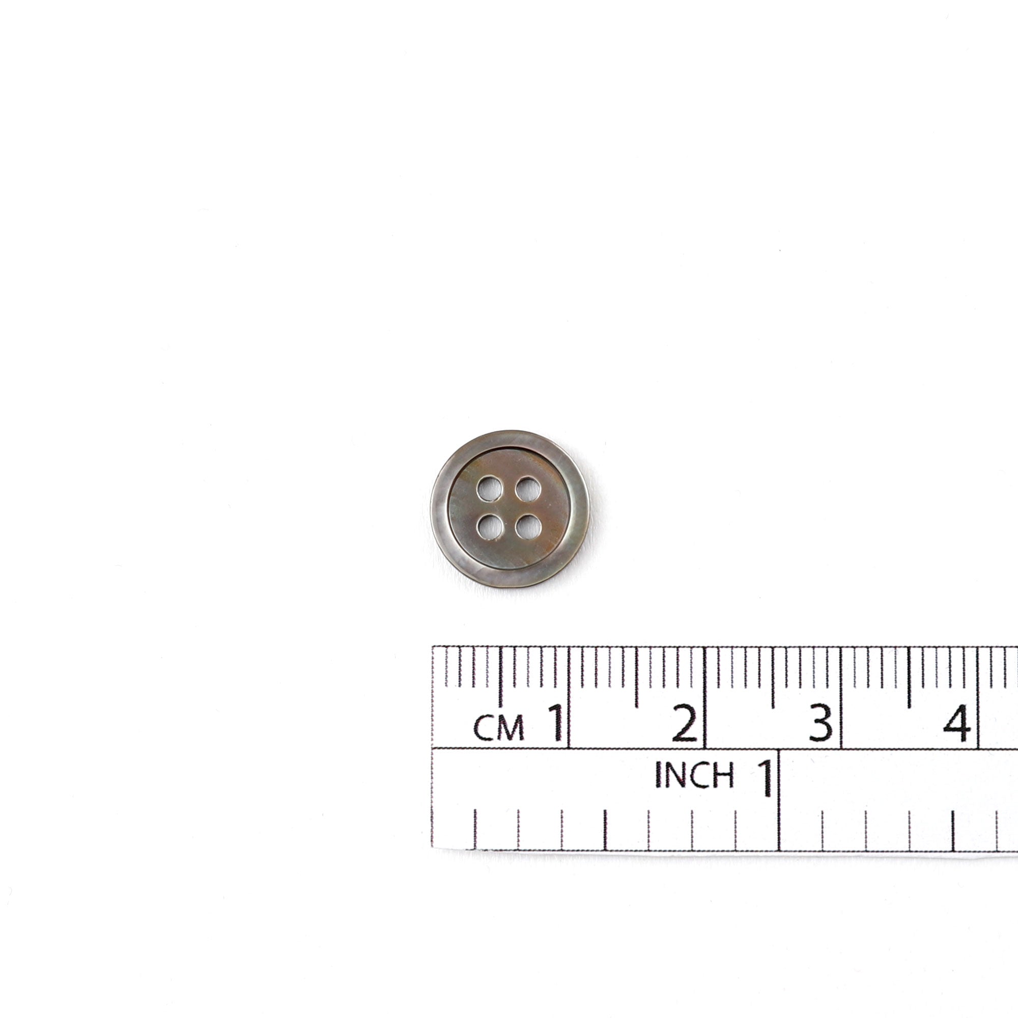 Mother Of Pearl Button L18 - Dark Oyster