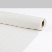 Leaf Stripe Silk / Cotton - Ivory