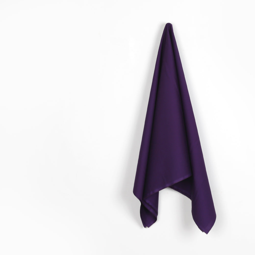 Stretch Cotton / Nylon Poplin - Amethyst