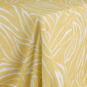 Twin Stripe Soft Floral Cotton/Poly - Lemon Drop