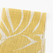 Twin Stripe Soft Floral Cotton/Poly - Lemon Drop