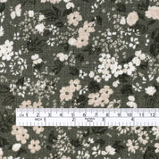 Blooming Meadow Linen - Forest