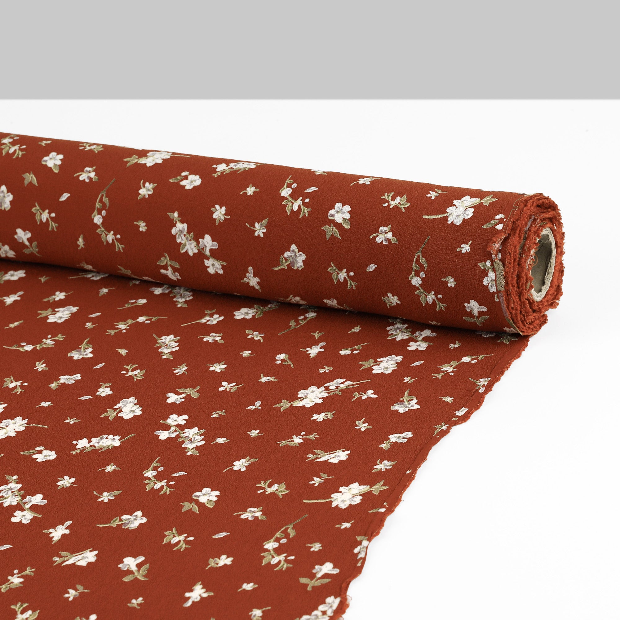 Wild Rose Viscose/Rayon Crepe - Clove