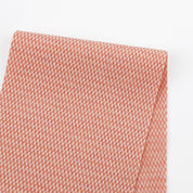 Checkerboard Stretch Rayon/Cotton Knit - Strawberry