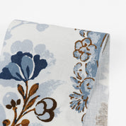 Wallpaper Linen - Blue/Brown