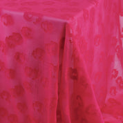 Nasturtium Silk / Cotton Fil Coupé - Hot Pink
