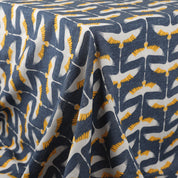Stork Cotton / Viscose Muslin - Denim