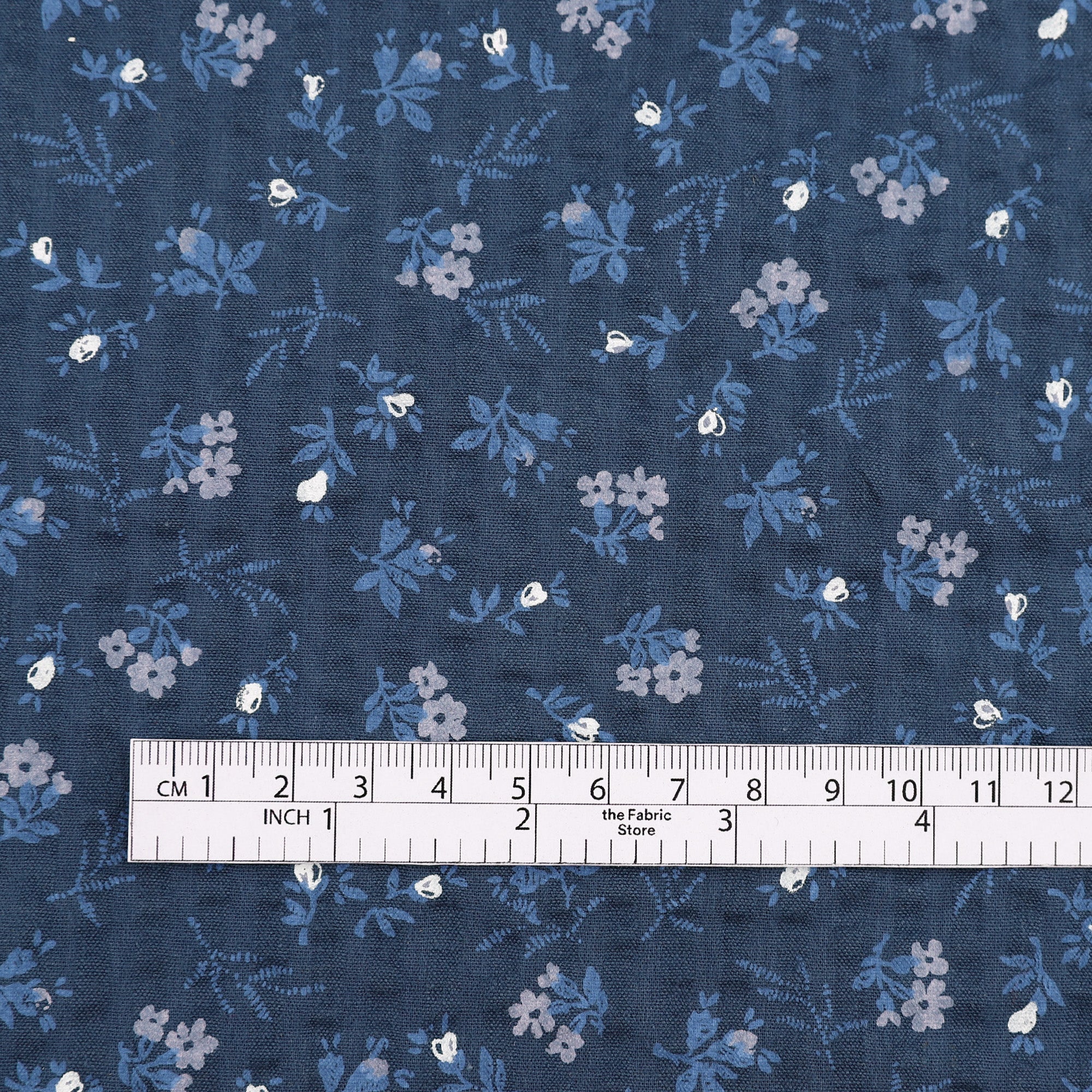 Primrose Stretch Seersucker Cotton - Lake