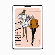 Veronica Tucker - Freya Dress & Blouse/PDF