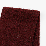 Wool Blend Shimmer Tweed - Carmine