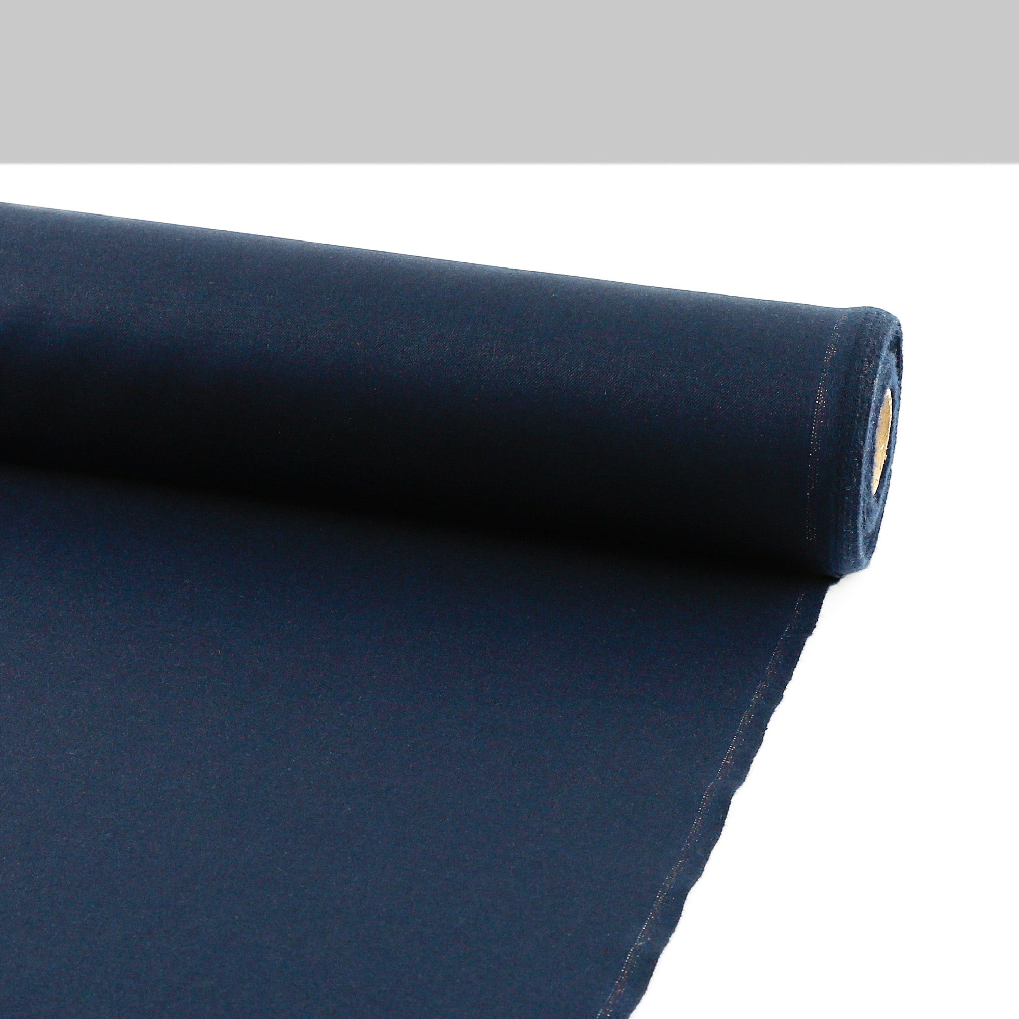 Pure Wool Twill Suiting - Deep Navy