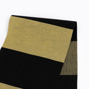 Bold Stripe Linen / Viscose - Bamboo Shoot